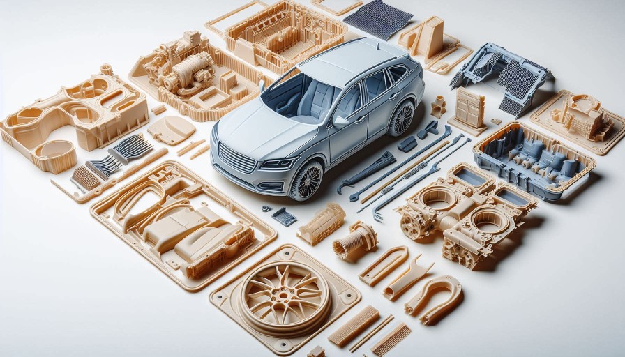 Polyamide used in the automotive industry